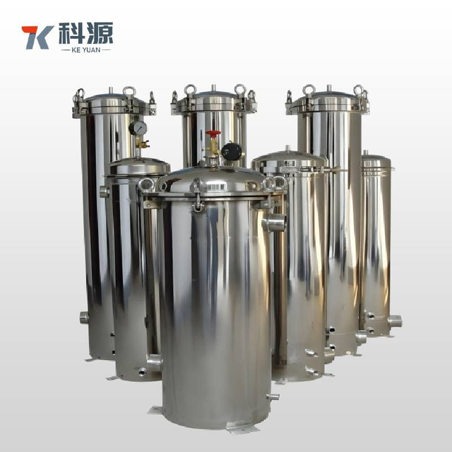 Легко монтируемый быстрооткрывающийся прецизионный фильтр из нержавеющей стали без опорной стойки