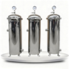 Многокартриджная прецизионная фильтрационная система Tri-Clamp из нержавеющей стали с индивидуальным уплотнением для параллельной или последовательной конфигурации