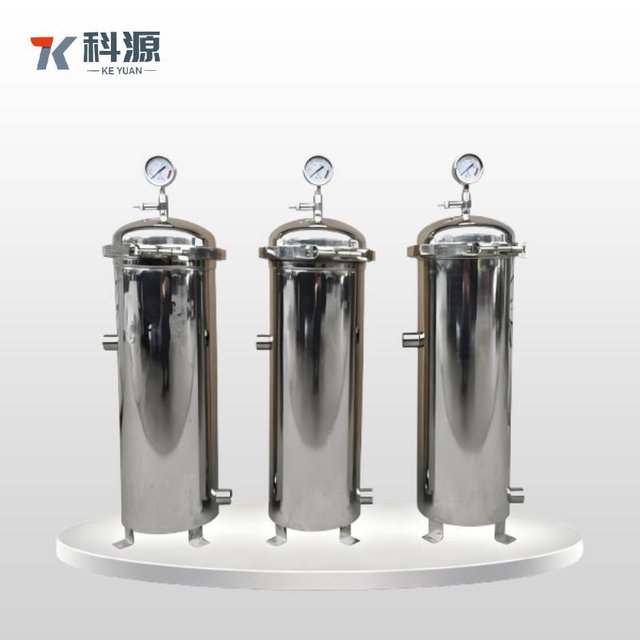 Прецизионный фильтр Tri-Clamp, соответствующий требованиям ASME BPE, с двойным уплотнительным кольцом и дренажным отверстием для полной утилизации продукта