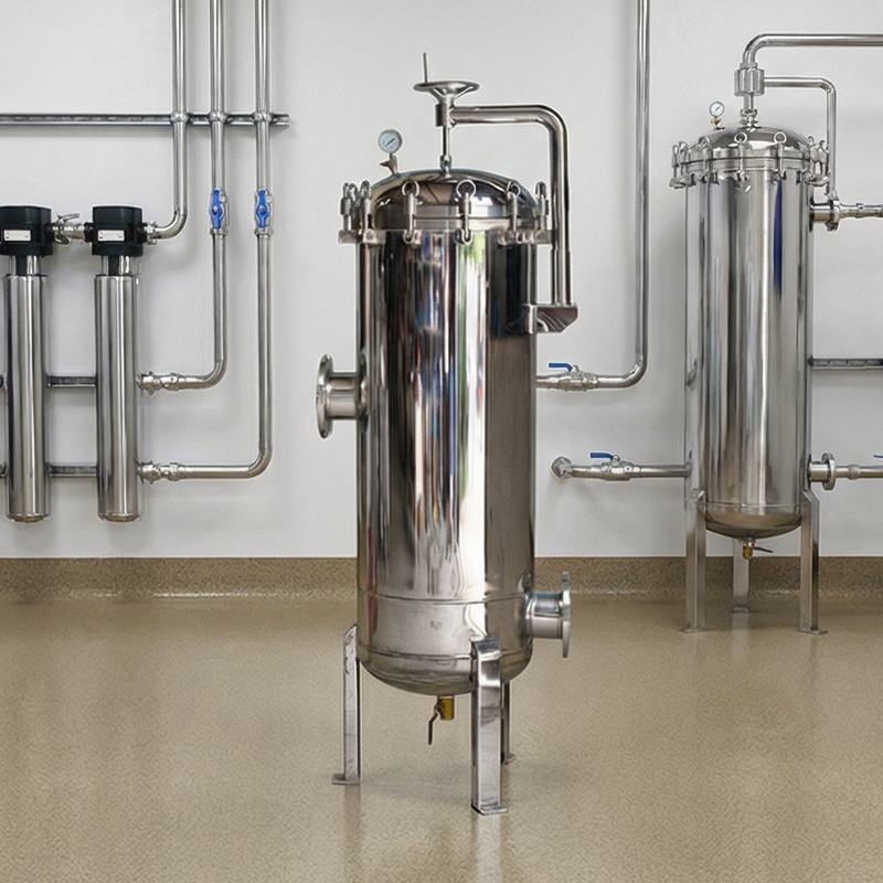 Фильтр патрона подачи точности 10ум нержавеющей стали водоочистки высокий