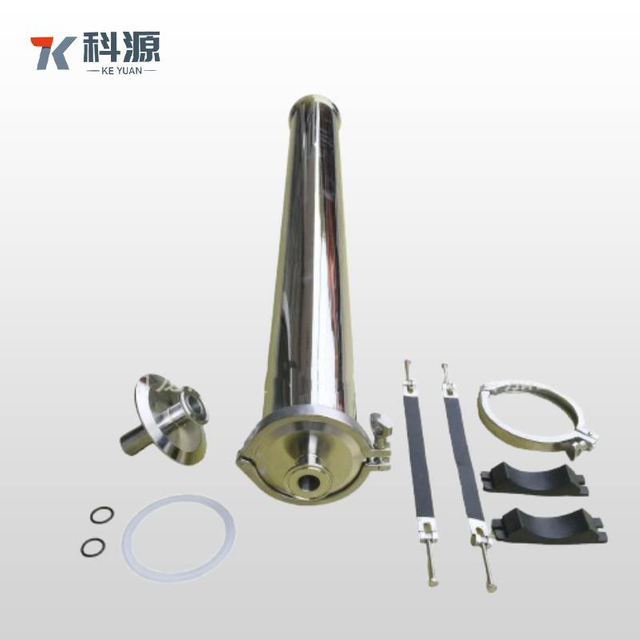 Мембранный корпус обратного осмоса Tri-Clamp из нержавеющей стали 4 дюйма 8 дюймов 8040 с быстроразъемной конструкцией для простоты обслуживания