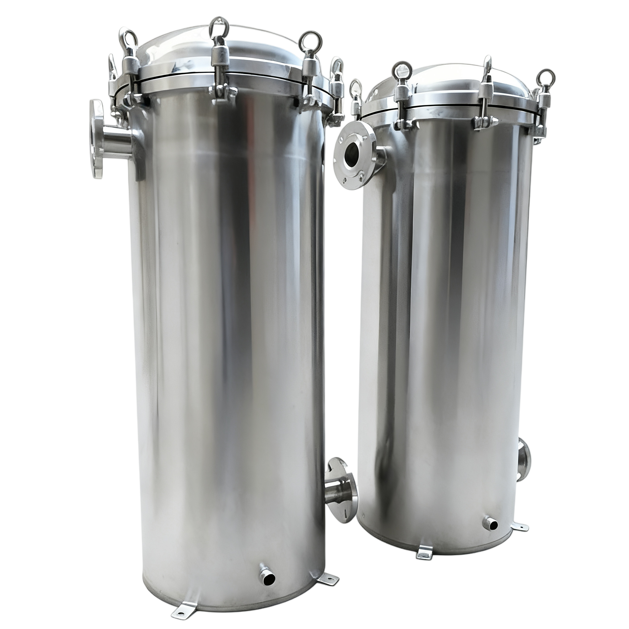 Прецизионный фильтр 304 SS быстрого открытого типа без опорной стойки для очистки воды