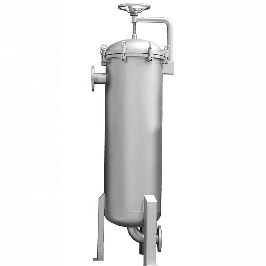 Многокартриджный корпус фильтра высокой пропускной способности. Картриджи 7–42 из нержавеющей стали для промышленной предварительной фильтрации обратного осмоса и охлаждающей воды.