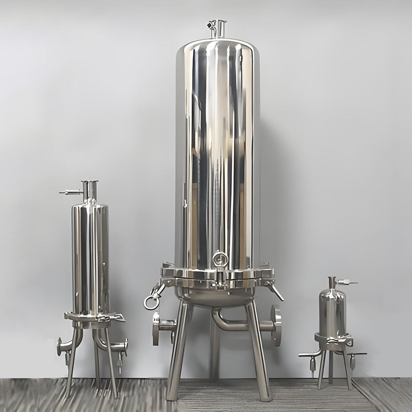 Настраиваемый санитарный прецизионный фильтр из нержавеющей стали с зажимным соединением