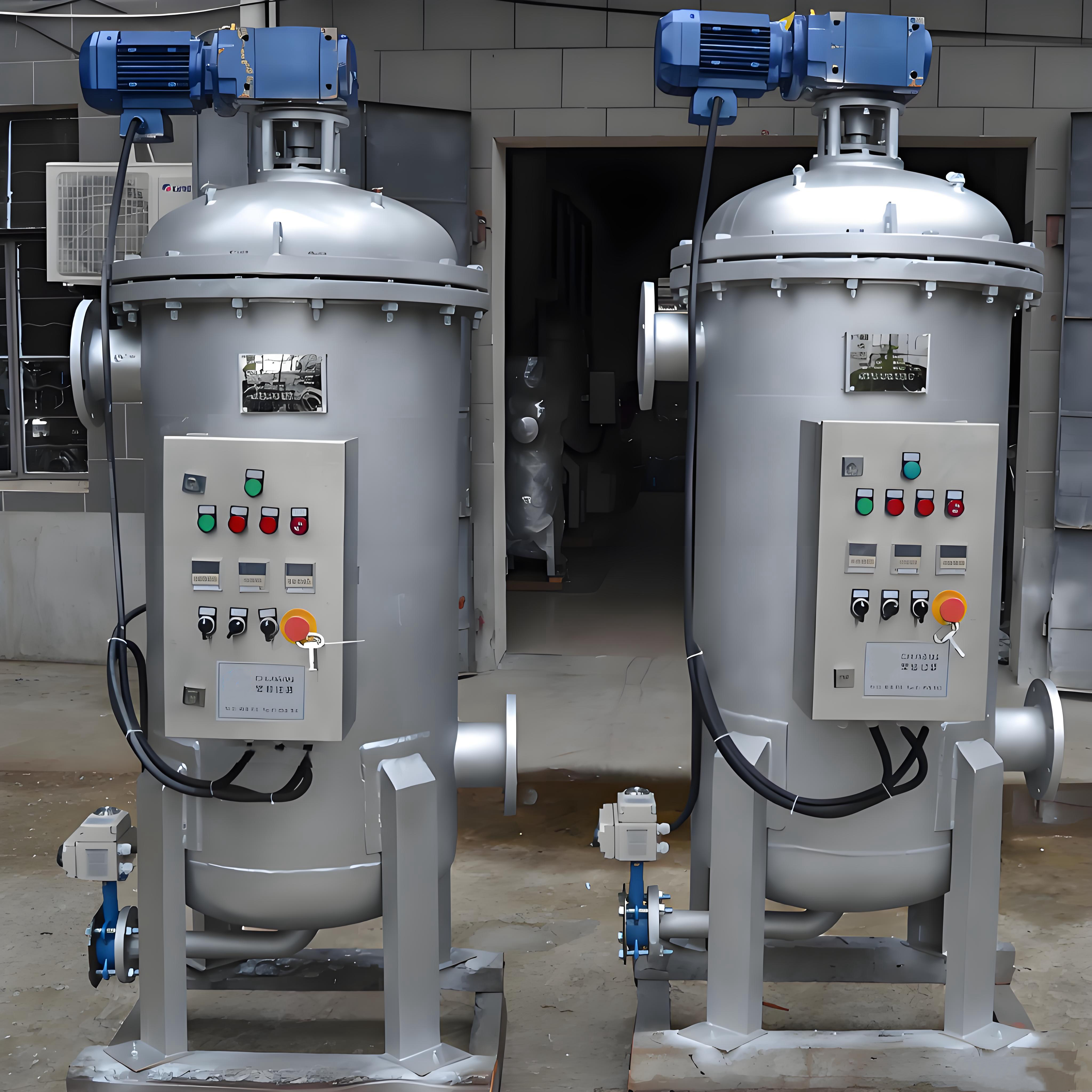 Заводская цена Высокоэффективные интеллектуальные промышленные фильтры для воды Многорежимное автоматическое самоочищающееся промышленное фильтрующее оборудование из нержавеющей стали