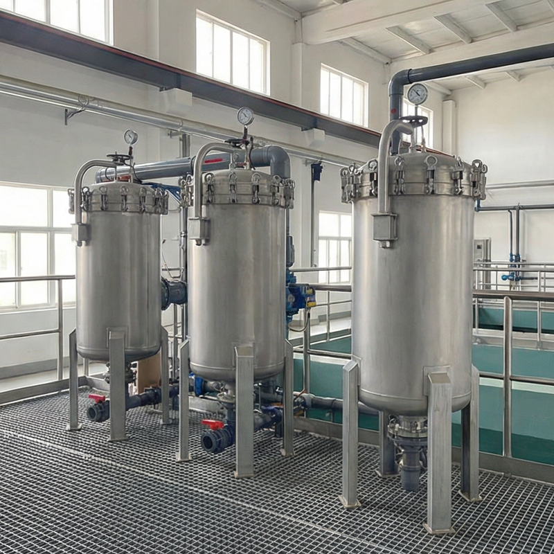 Коромысло оборудовано быстрооткрывающимся прецизионным фильтром из нержавеющей стали для химической промышленности