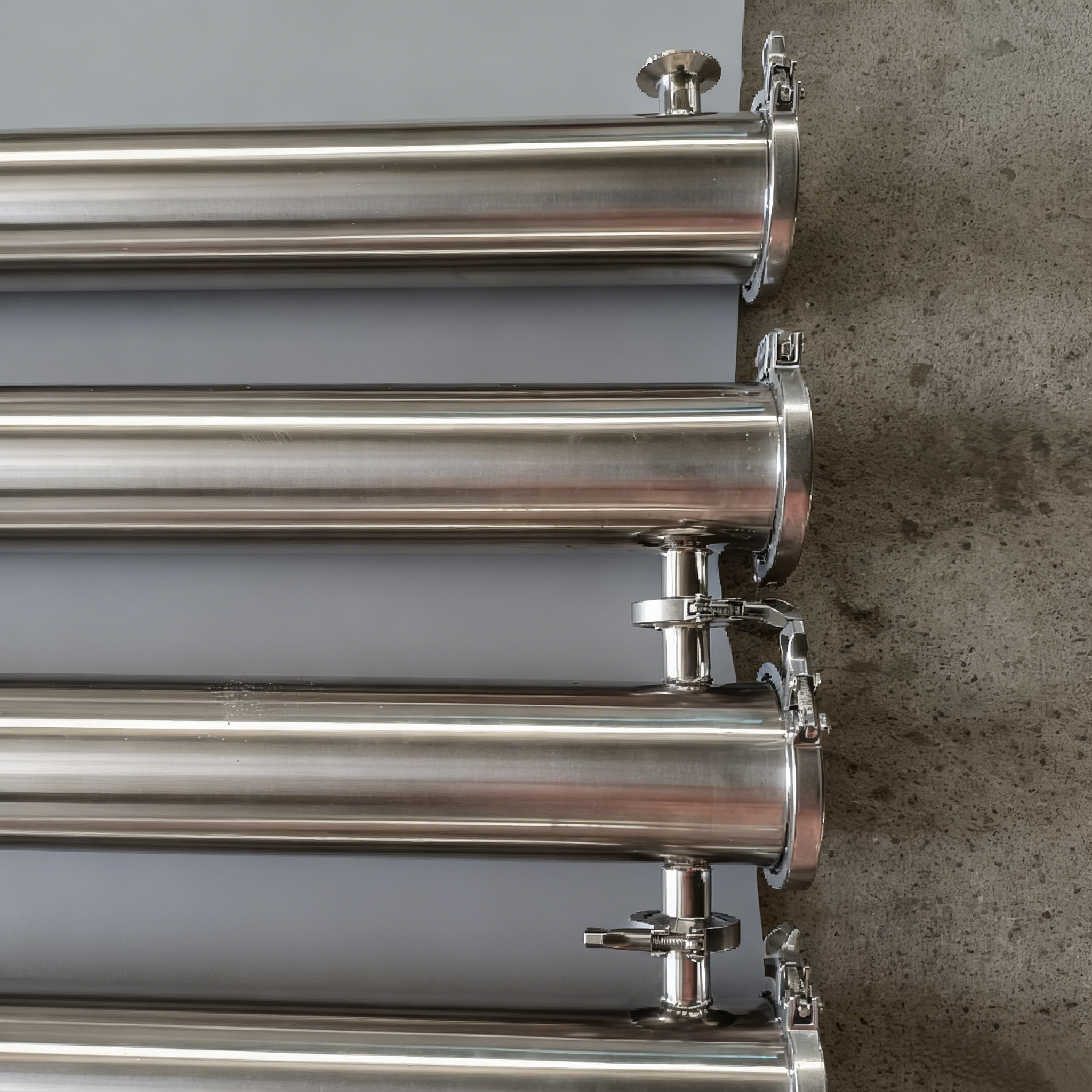 Корпус Tri-Clamp, соответствующий требованиям ASME BPE, с поверхностью Ra≤0,8 мкм для критически важных процессов и проверок