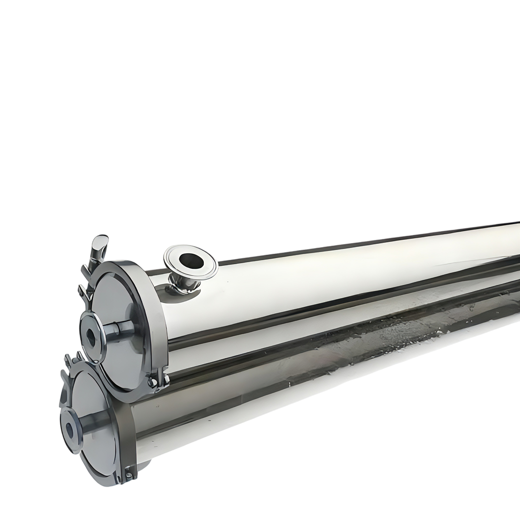 Многопортовый корпус из нержавеющей стали с тройным зажимом и конструкцией с нулевым запором для полного дренажа и канализации