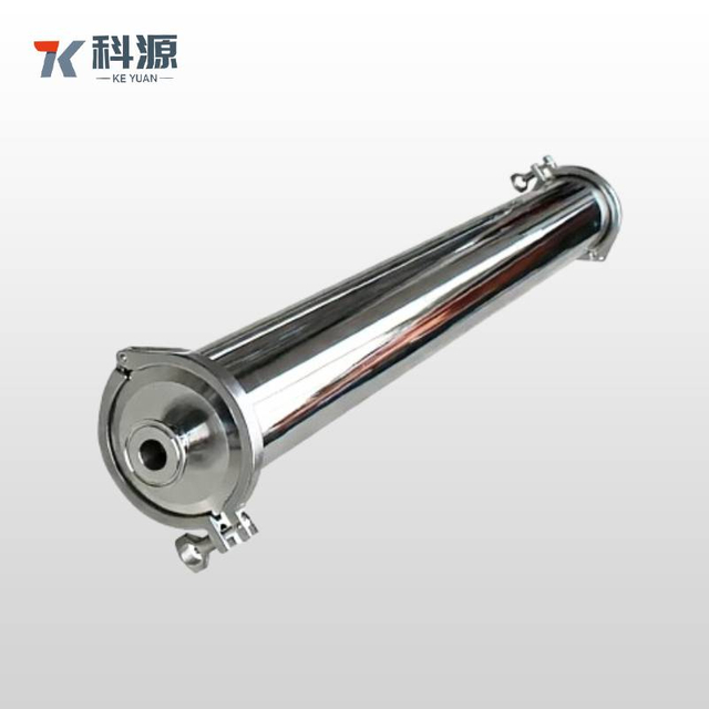 Мембранный корпус обратного осмоса Tri-Clamp из нержавеющей стали 4 дюйма 8 дюймов 8040 с быстроразъемной конструкцией для легкой замены фильтра