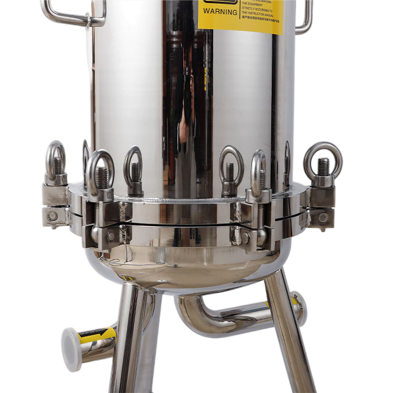 Цена по прейскуранту завода-изготовителя санитарная пищевая нержавеющая сталь SS304/316L одноядерный микрофильтр для химической промышленности, напитков и соков