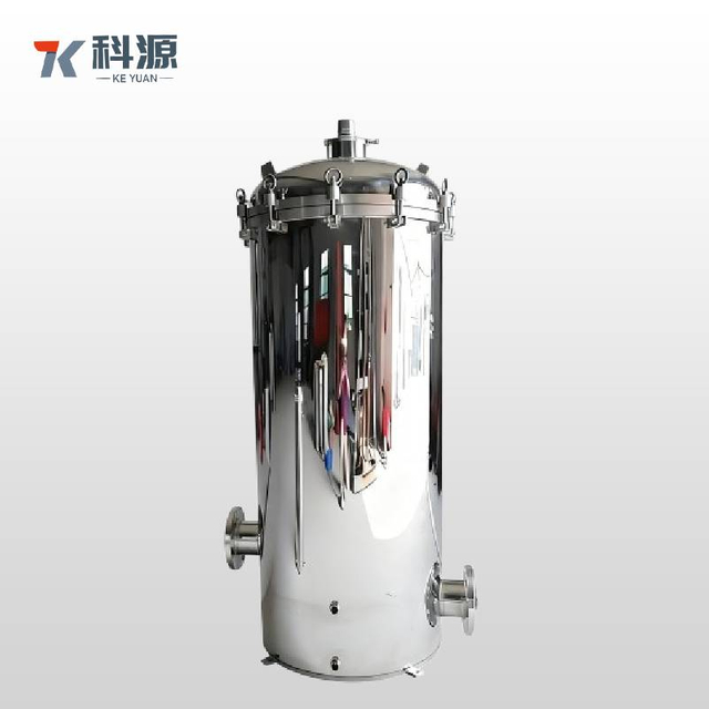 SUS304/SUS316L Быстрооткрывающийся прецизионный фильтр с плоским дном для высокой эффективности