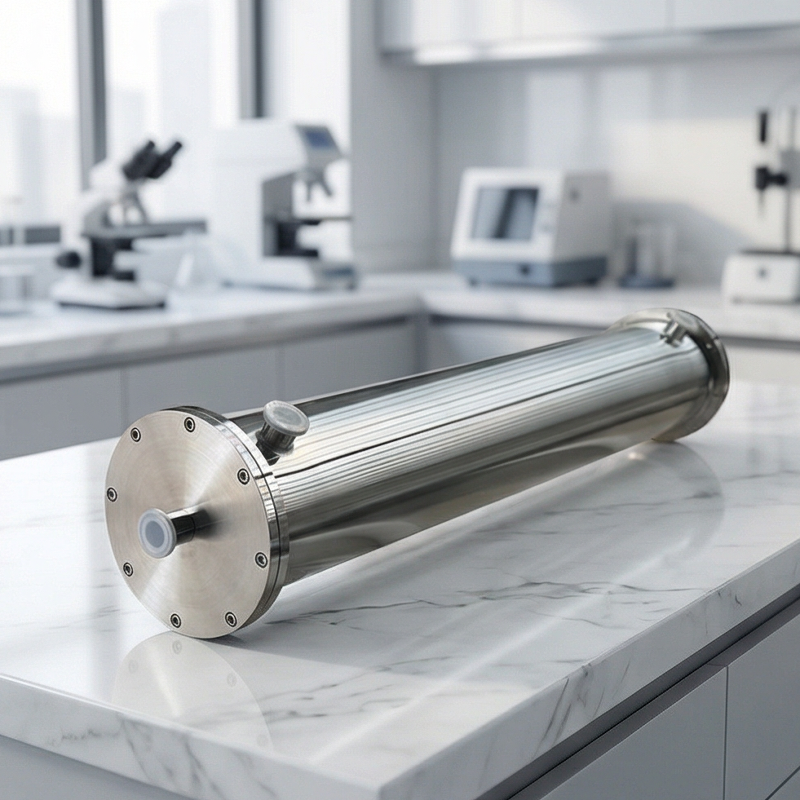 Многопортовый фланцевый корпус обратного осмоса из нержавеющей стали с двойным уплотнительным кольцом для герметичной работы