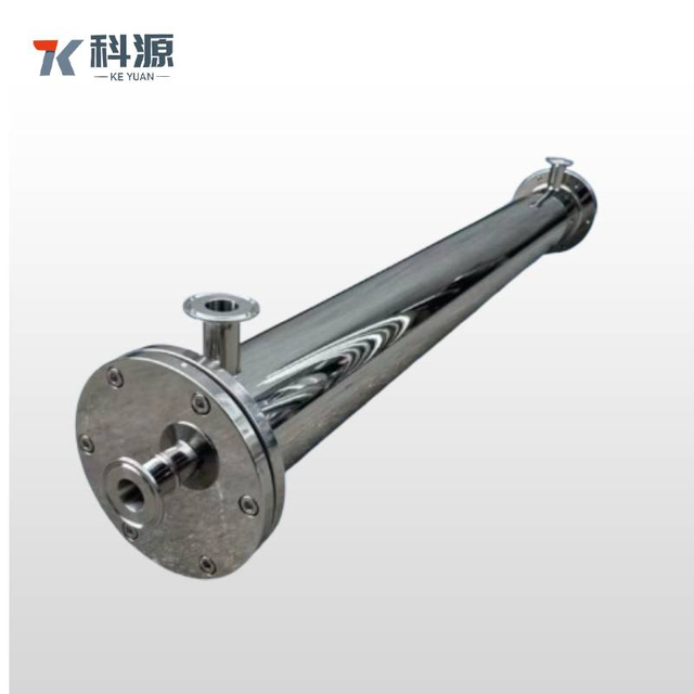 Корпус обратного осмоса из санитарной нержавеющей стали с фланцем и конструкцией, совместимой с Tri-Clamp, для пищевой фармацевтической промышленности