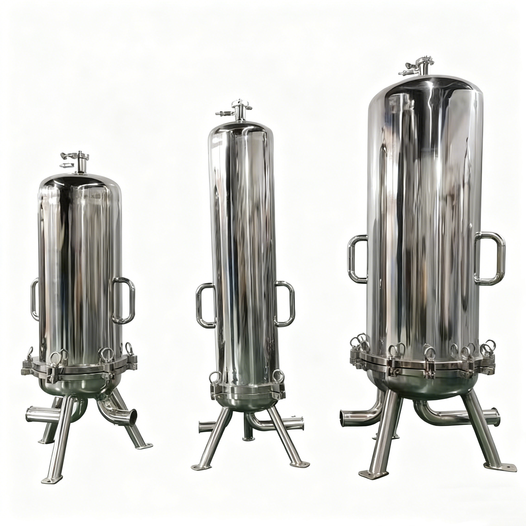 Сертифицированный CE/FDA санитарный прецизионный фильтр из нержавеющей стали для фармацевтической промышленности