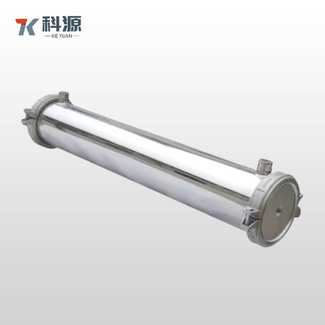 Легкоочищаемая конструкция муфты Корпус обратного осмоса из нержавеющей стали с гладкой внутренней поверхностью и отсутствием застойников для санитарных применений