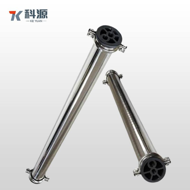 Компактный мембранный корпус из нержавеющей стали для точечных систем фильтрации воды в жилых и небольших коммерческих целях