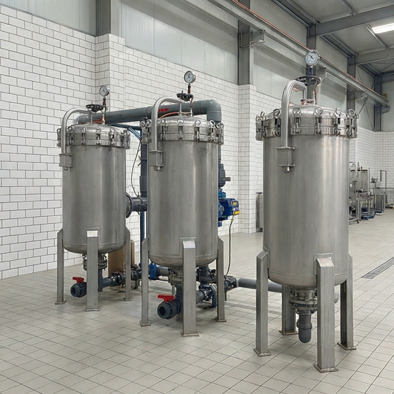 Быстро открывающийся прецизионный фильтр из нержавеющей стали 316L с коромыслом для очистки воды