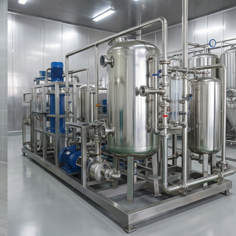 Мультимедийная система фильтрации с двумя резервуарами из нержавеющей стали, 100 м³/ч, непрерывная работа Производитель