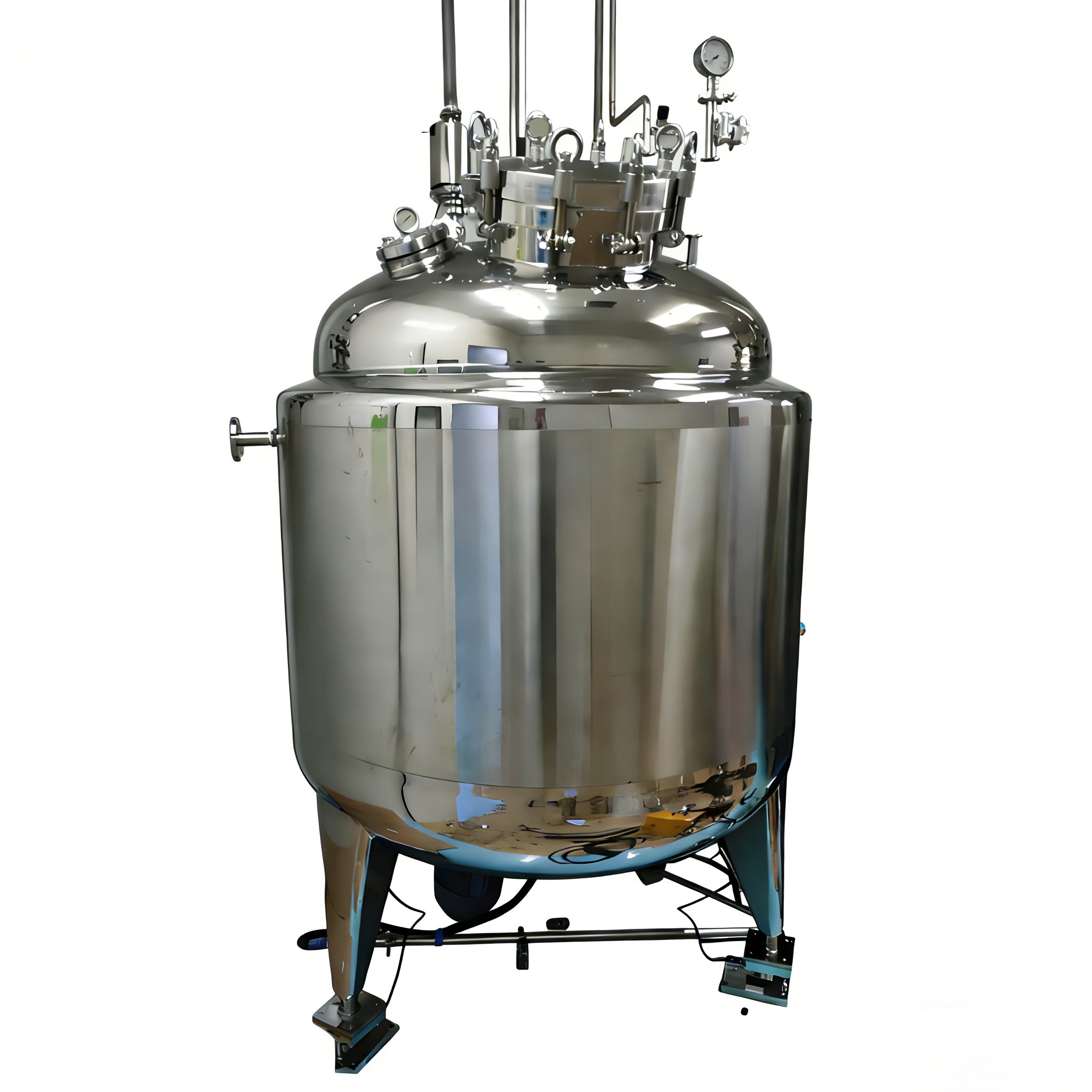 Резервуар для хранения горячей воды из нержавеющей стали с двойной стенкой и пенополиуретаном для энергосберегающего поддержания температуры