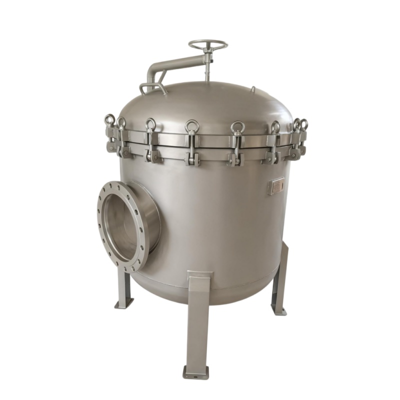 Многорукавный фильтр с быстрооткрывающимся клапаном