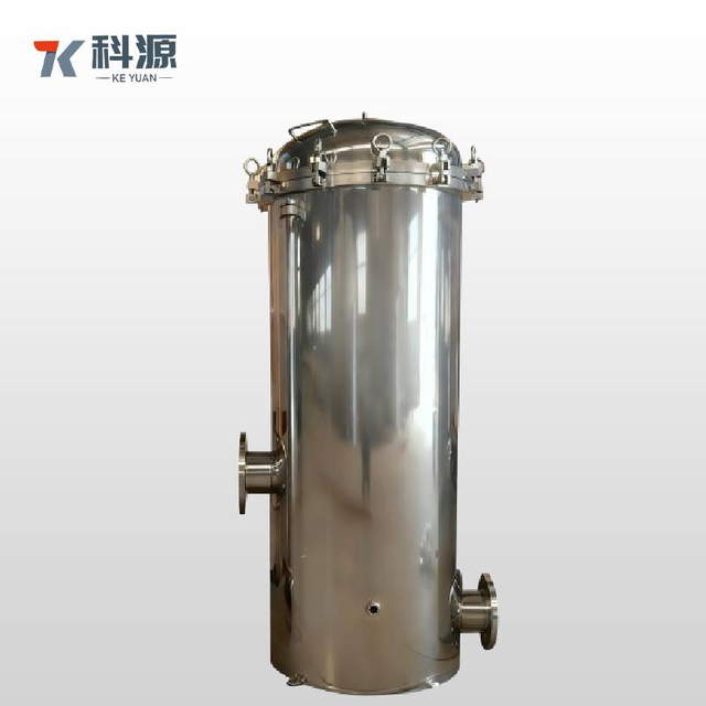 Пищевой быстрооткрытый прецизионный фильтр из нержавеющей стали без опорной ножки