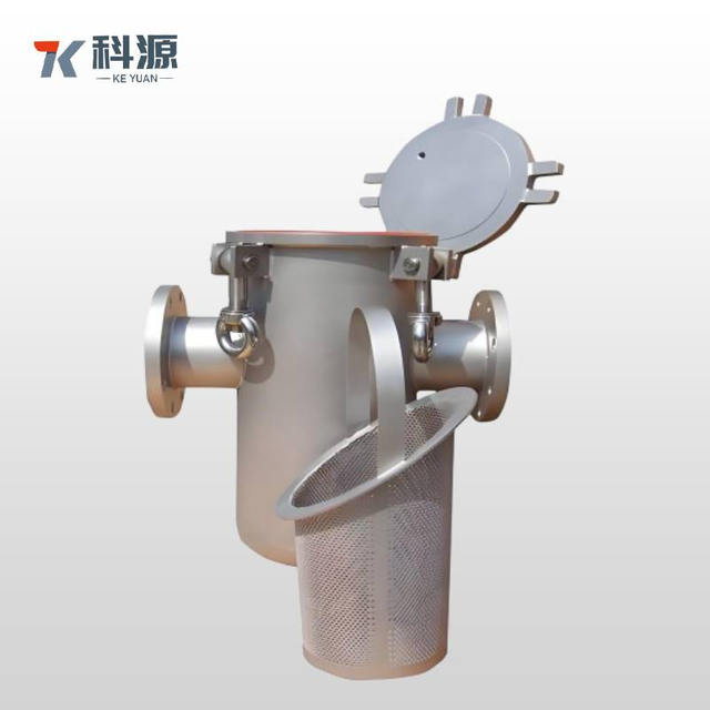 Корзинчатый фильтр высокого давления из нержавеющей стали с быстрооткрывающейся крышкой для легкой очистки и проверки корзины