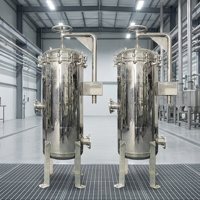 Быстрооткрывающийся прецизионный фильтр высокого давления из нержавеющей стали с коромыслом