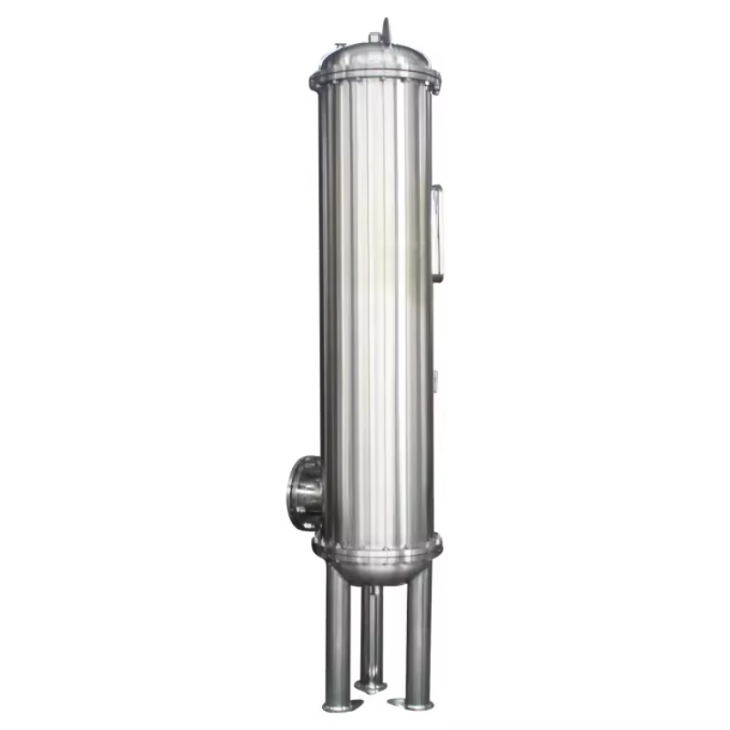 Высокоэффективный мультимедийный глубинный фильтр из нержавеющей стали для удаления отложений, твердых частиц и коллоидов с низким перепадом давления