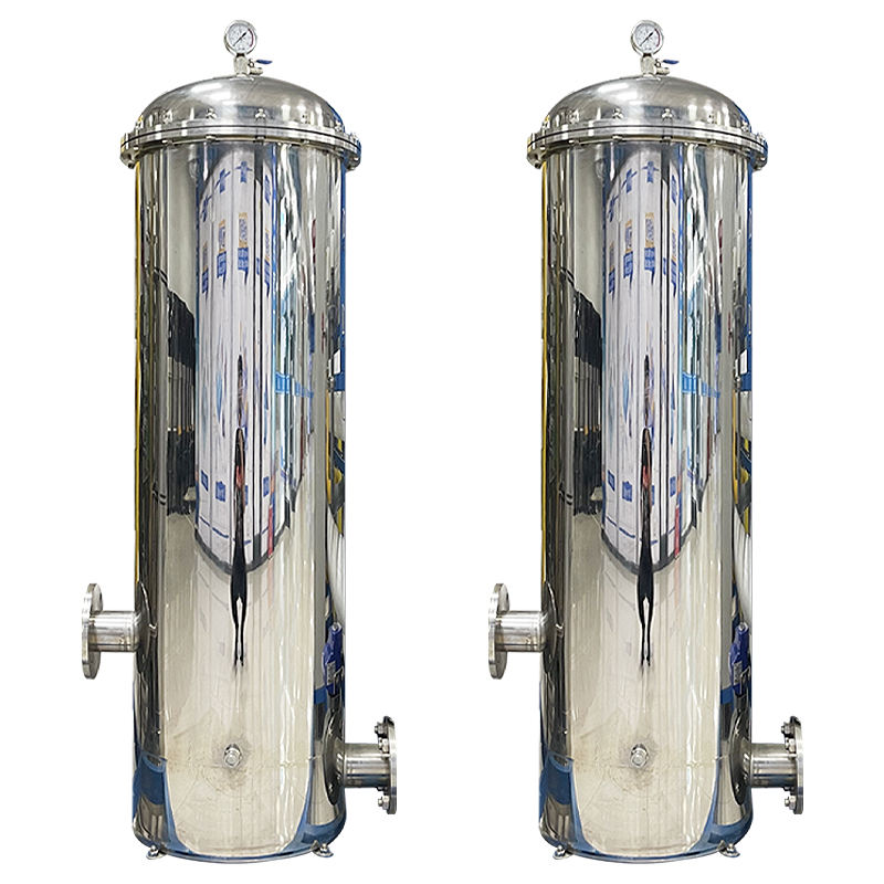 Тип фланца прецизионного фильтра SS высокого давления для промышленной фильтрации воды