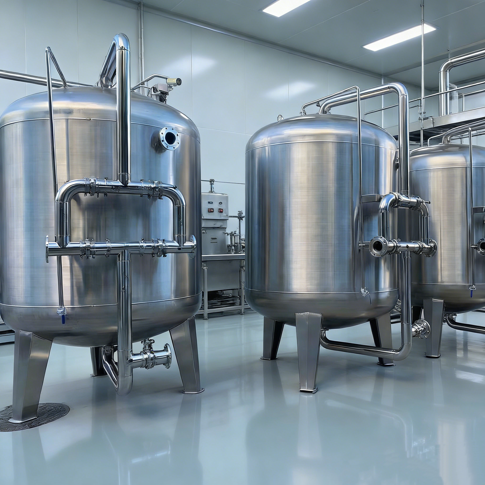 Мультимедийный фильтр из нержавеющей стали, изготовленный по индивидуальному заказу для особых условий качества воды, с оптимизированной комбинацией сред и высотой слоев