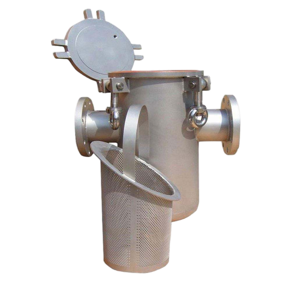 Санитарный корзинчатый фильтр из нержавеющей стали с мелкой сеткой для защиты пищевых продуктов, напитков и фармацевтических процессов