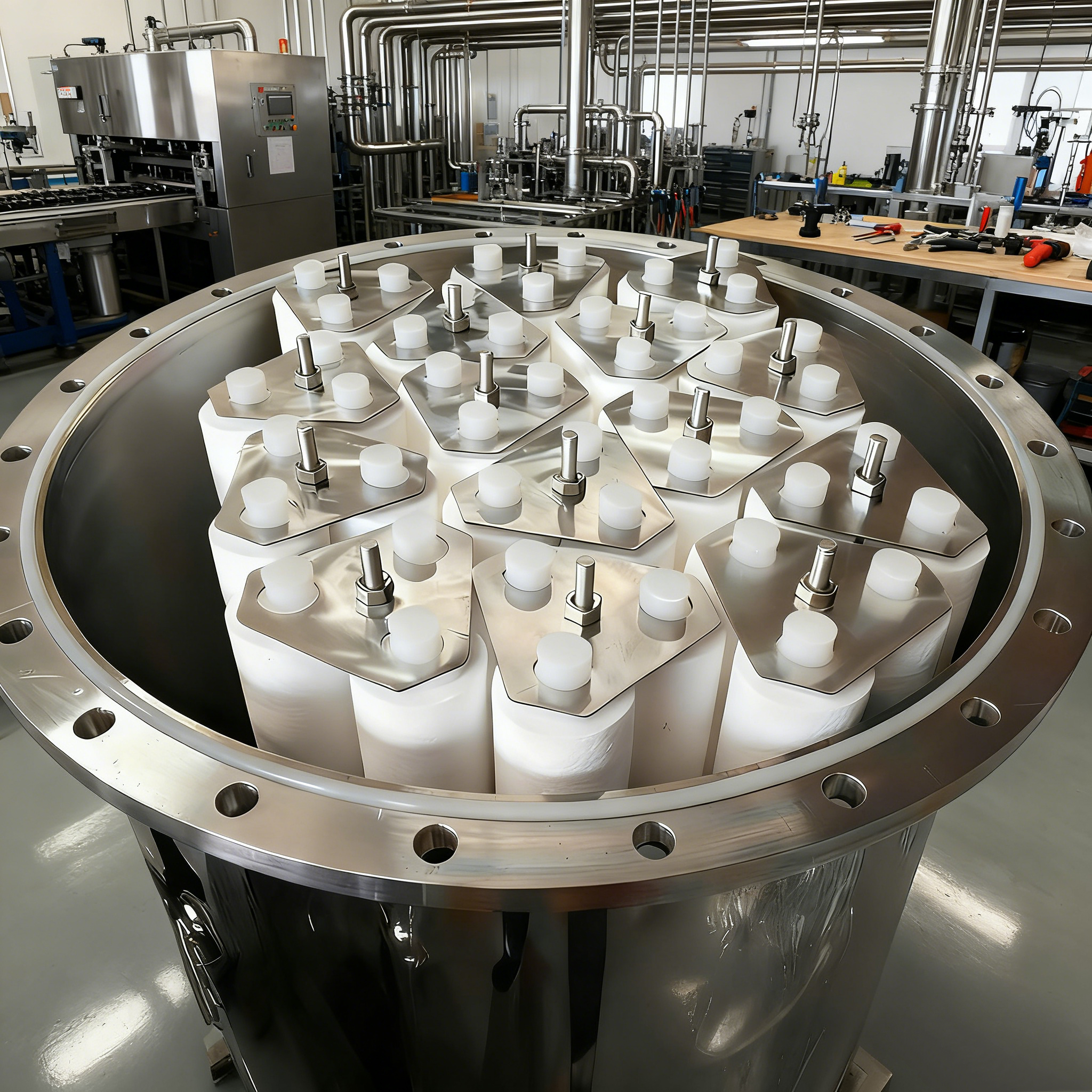 Тип фланца прецизионного фильтра из нержавеющей стали для повышения эффективности фильтрации